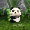 Boneca Estéreo Desenho Animado DIY Panda Fofo Atacado Enfeites de Resina Enfeites Acessórios Materiais Atacado
