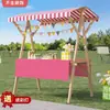 Pano para prateleira de mercado, pano para tampo de prateleira de feira, toalha de mesa para estante de feira, pano decorativo, tecido Oxford estampado, tecido listrado, tecido impermeável