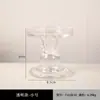 Candelabro de Estilo Francés Vintage para Mesa de Comedor, Portavelas Romántico Retro, Base para Atrezo de Fotografía Estilo Europeo, Blanco Roto