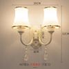 Lámpara de pared cálida creativa habitación de bodas dormitorio mesita de noche sala de estar comedor pasillo escaleras lámparas led simples modernas 2024