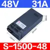 Caixa de Fonte de Alimentação Chaveada CC 24V Adaptador Transformador 220V para 5V 12V Módulo para Monitor Fita LED Mingwei 36V 48V