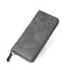 Atacado spot carteira masculina longa leve para negócios carteira para jovens grande capacidade porta-moedas multi-cartões bolsa para celular