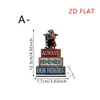 Día de la Independencia Águila Orgullosa Estatua de la Libertad Adorno Decorativo Artesanía de Madera 2D Decoración Festiva Exclusiva