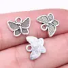 13X10Mm 0.8g Liga Multicor Pingente Feito à Mão Animal Voador Pingente de Borboleta