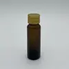 Frasco marrom de líquido oral selado frasco de enzima Frasco de vidro marrom à prova de luz para líquido oral Xarope Saúde medicamento sub-frasco