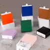 Stock Listo de Fábrica Venta al por Mayor Embalaje de Joyería de Alta Gama con Bloques de Color Caja de Regalo Extraíble Almacenamiento tipo Cajón Caja de Papel