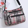 Bolso para Mujer 2025 Nuevo Modelo Bolso de Lona Oxford Multibolsillos Bolso de Hombro Cruzado para Señoras de Mediana Edad y Mayores Bolso de Mamá