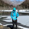 Chaqueta de concha dura azul Niaojia Lipa Chaqueta personalizada para mujer Otoño Exterior Completamente termosellada Cortavientos e impermeable Chaqueta de montañismo para hombre