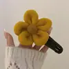 Elegante Horquilla de Flores Grandes para Otoño e Invierno para Mujer Parte Trasera de la Cabeza Clip para Recoger el Cabello en Moño 2022 Nuevo Tocado Clip Mori de Alta Gama