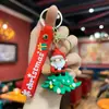Chaveiro de Boneco de Neve de Natal Fofo Transfronteiriço Pingente de Bolsa Desenho Animado Chaveiro de Carro Presente de Natal Criativo