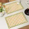Mantel Bordado con Cuentas Decoración de Escritorio Resistente a Altas Temperaturas Almohadilla Aislante Térmico Anti quemaduras Estilo Ins Hecho a Mano Especial Antideslizante Dropshipping
