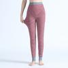 Pantalones Térmicos de Otoño e Invierno para Mujer, Rodilleras Forradas de Polar, Protección de Cintura, Leggings Engrosados, Pantalones de Algodón para Madres de Mediana Edad y Mayores, Pantalones de Otoño Elásticos de Cintura Alta