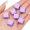 Contas em Cubo de Queijo Feitas à Mão DIY Contas Soltas Acrílico Contas para Corrente de Celular Contas Espaçadoras Pingentes Coloridos Acessórios de Joias