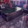 Juego de Sofá y Mesa de Café para KTV con un Toque de Lujo Ligero y de Alta Gama para Bares, Salas de Cine en Casa, Discotecas, Salas de Fiestas y Salas Privadas