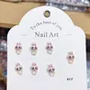 Accesorios Populares de Resina para Uñas Dibujos Animados de Peluche Accesorios DIY para Uñas Aretes Funda de Teléfono Accesorios para Uñas Portátiles