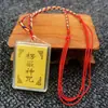 Colgante Mantra Shurangama de Seis Sílabas, Collar Amuleto Combinado Multi-Mantra, Colgante de Accesorio Amuleto Sánscrito, Plástico/Resina DIY