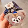 Lazo Creativo Lindo de Pingüino Pez de Dibujos Animados para el Cabello para Mujeres con Cabeza de Bola y Coleta Lateral Diadema Peluche Otoño e Invierno