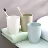 Vaso para enjuague bucal, vaso para cepillo de dientes, simple y ecológico, vaso para cepillo de dientes engrosado para niños, adultos, parejas y familias