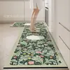 Tapetes de Piso para Cozinha Estilo Europeu Absorvem Água e Óleo, Tapetes de Piso de Lama Diatomácea São Resistentes a Manchas e Fáceis de Cuidar, Tapetes Antiderrapantes para Porta São Enviados em Nome de Outros