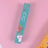 Caja ciega de dibujos animados creativos Bolígrafo Prensa bolígrafo de gel negro caja de adivinanzas para estudiantes Papelería Regalo premio regalo para compañero de clase