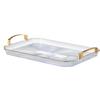 Prato de frutas de plástico PET armazenamento de artigos diversos de mesa prato de pratos para temperos de vegetais de cozinha estilo luxo leve transparente Phnom Penh prato de frutas
