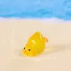 Figuritas de patos luminosos en miniatura para microjardinería creativa, decoraciones de jardín DIY y adornos de escritorio