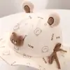 Gorro Jingqi para Bebé Primavera y Otoño Gorro Protector de Orejas para Bebés Niños y Niñas Sombrero de Pescador para Salir Niños Sombrero de Cubo de Otoño