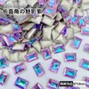 10*14mm Açúcar de Pedra Longo Ângulo Reto Fundo Pontiagudo Unha Arte Diamante Ponto Explosivo Diamante Fundo Pontiagudo Popular Popular Unha Arte Decoração Atacado