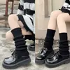 Capa de perna cinza feminina outono e inverno malha hot girl meias cano alto mostram as pernas finas pernas grossas todas as estações meias simples meias quentes para mulheres