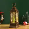 Decorações de Natal Transfronteiriças, Adereços de Layout de Atmosfera, Luzes Noturnas de Neve para Desktop, Enfeites Criativos para Árvore de Natal, Presentes