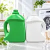Cubo Detergente para Ropa 2.5 Litros Gran Capacidad Plástico Botella Suavizante Cubo Dispensador Jabón Líquido Botella Detergente para Ropa 2kg