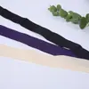 Tira de ribete elástico plegable de baja elasticidad de 2 cm para chalecos, chaquetas de plumón, puños y mangas