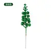Flores de Navidad de plástico transfronterizas, Decoraciones navideñas, Decoraciones de ambiente para árbol de Navidad, Flores artificiales con polvo dorado para árbol de Navidad al por mayor