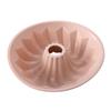 Molde de silicona para pastel en forma de flor patrón espiral molde redondo de 8 pulgadas para pastel chiffon molde para hornear casero DIY venta al por mayor