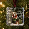 Ornamento de Dinheiro Acrílico de Natal, Porta-Dinheiro com Etiqueta para Pendurar, Presente de Decoração para Árvore de Natal, Pingente Criativo de Bênção de Feriado
