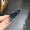Pinzas para el cabello de pedrería brillante de lujo estilo coreano Dongdaemun Primavera 2026 para mujer, Colección de accesorios para el cabello de la frente