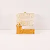 Acessórios decorativos DIY de carta em inglês transfronteiriços chaveiros de resina semiacabados pingentes para mochila atacado do fabricante