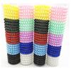 Cordón de Teléfono Color Caramelo Goma para el Cabello para Mujer Estilo K Goma Simple para el Cabello Diadema Accesorios para el Cabello de Niña Pulsera de Plástico al por Mayor