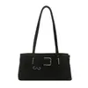 Bolso de mano transfronterizo para mujer, simple y elegante, gran capacidad, moderno bolso baguette para el día a día