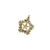 Exquisitos y elegantes colgantes de perlas en forma de corona, accesorios hechos a mano para manualidades, colgantes de perlas, soportes vacíos, suministro mayorista de comercio exterior