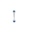 Clavos de Acero Inoxidable con Forma de Labio y Diamante, Clavos para Cejas, Joyería Piercing Corporal Multicolor de Venta Caliente Transfronteriza Europea y Americana, Venta al por Mayor en Stock