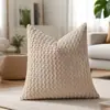 Funda de Cojín de Pana con Textura de Burbujas 3D Transfronteriza para Uso en Casa y para Invitados, Funda de Cojín de Respaldo de Sofá de Alta Gama