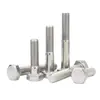 Fabricante de Origen Tiene en Stock Tornillos de Acero Inoxidable 304 de Cabeza Hexagonal Exterior con Rosca Parcial M6-M24 Din931 Norma Alemana