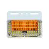 Luz lateral para camión 24V siete filas de luz de conducción impermeable 9D7 filas semi-colgante LED luz lateral luz de ancho luz de cintura súper brillante