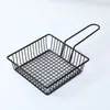 Popular Mini Cesta para Freír, Cesta para Snacks de Pollo Frito de Restaurante, Cesta para Snacks Americanos, Cesta Creativa para Freír Papas Fritas, Caja para Papas Fritas