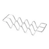 Soporte para Tacos de Acero Inoxidable 304 con Taza para Salsa, Soporte para Tortillas, Soporte para Tacos, Soporte para Rollos de Maíz