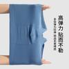 Ropa interior de hombre de modal con partículas de masaje físico de ostra, que cambian de color, antibacteriana, entrepierna, cintura media, transpirable, calzoncillos bóxer para hombre