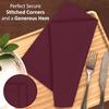 Guardanapos de Algodão Puro Amazon Transfronteiriços, Guardanapos para Hotel e Restaurante, Panos para Limpar Copos de Restaurante Ocidental, Guardanapos de Tecido Especial Espessados