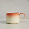 Taza de café de cerámica de alta gama, exquisita, estilo ins, con cuchara y platillo, juego de regalo, taza transfronteriza, regalo de empresa