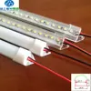 Soporte de Cobre Tira LED 2835 Luz Dura 12V24V Alta Luminosidad Estante de Exhibición Tira de Luz Cubierta de PC Luz Lineal